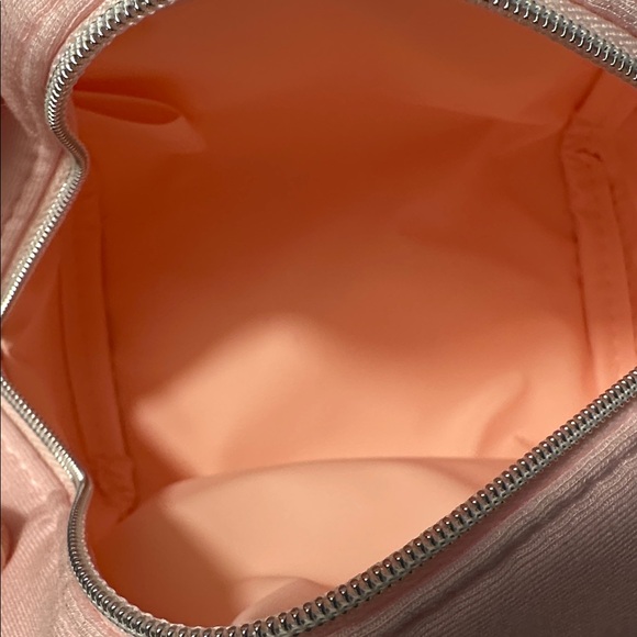 Dior Light Pink Embroidered CD Cosmetic Pouch - Picture 3 of 4